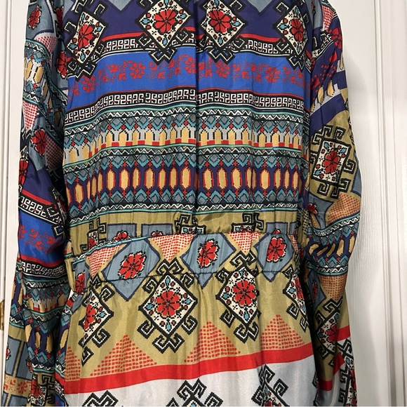 Johnny Was Black Velvet Floral Anorak Jacket Small - Picture 9 of 16